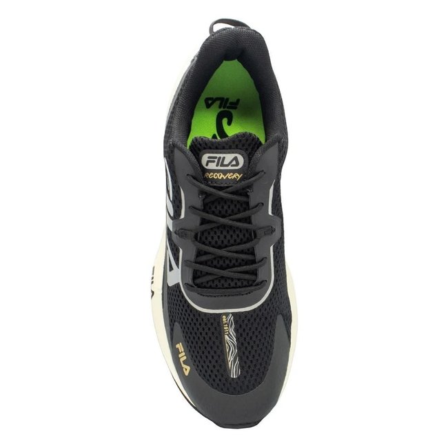 Tênis Fila Recovery Preto/Cinza Feminino