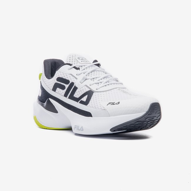Tênis Fila Recovery Branco/Preto/Verde Masculino