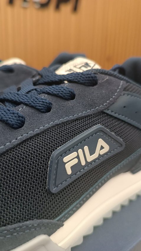 Tênis Fila Retro Blazer Masculino Azul Marinho 