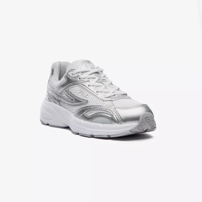 Tênis Fila Runner 2K Feminino Prata e Branco
