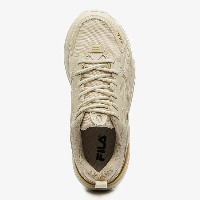 Tênis Fila Street Fit 2 Bege/Dourado Feminino