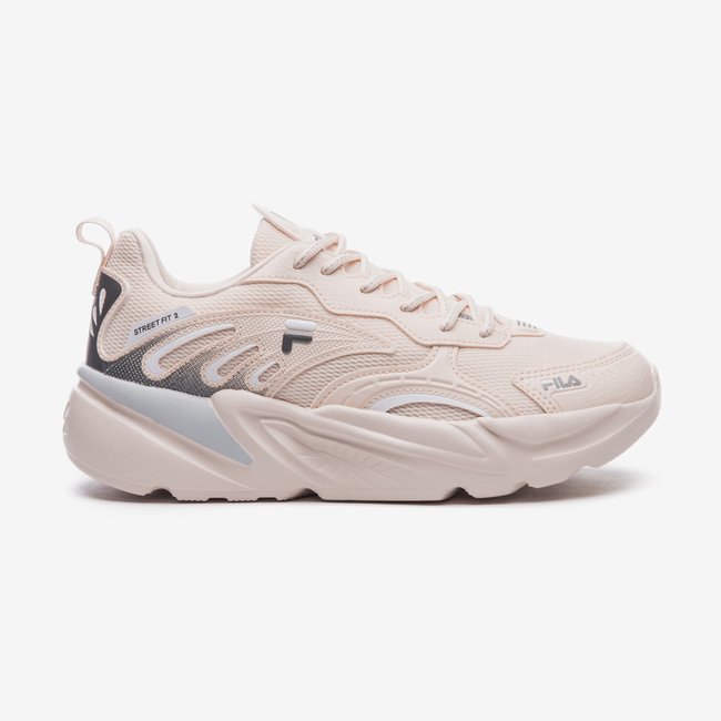 Tênis Fila Street Fit 2 Rosa e Cinza Feminino