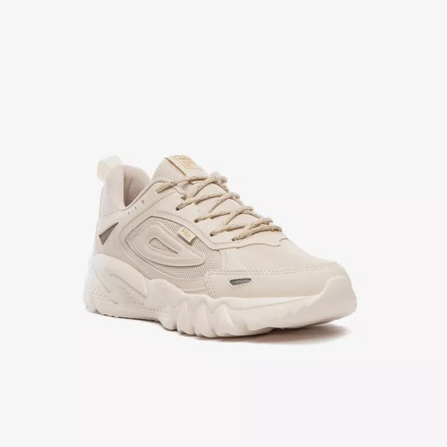 Tênis Fila Venture Tracer Lite Feminino Bege e Dourado