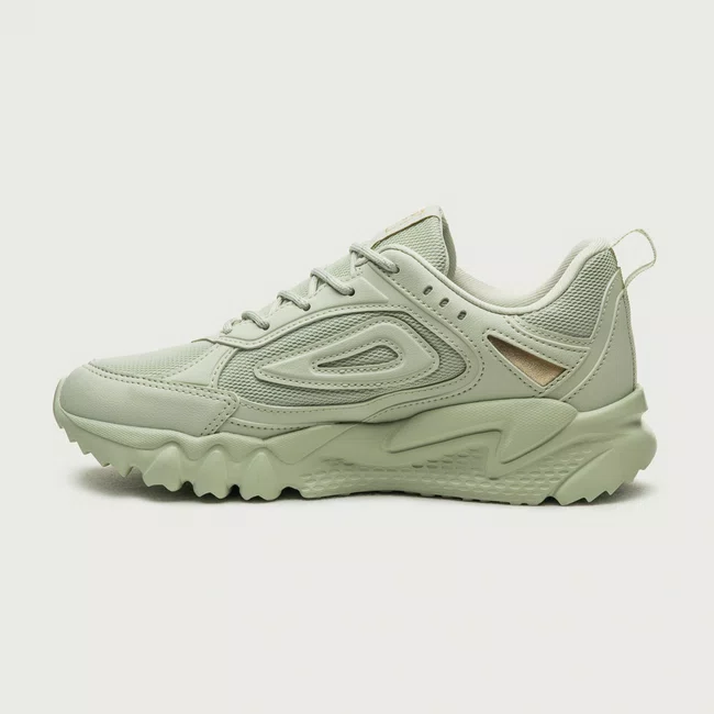 Tênis Fila Venture Tracer Lite Feminino Verde e Dourado