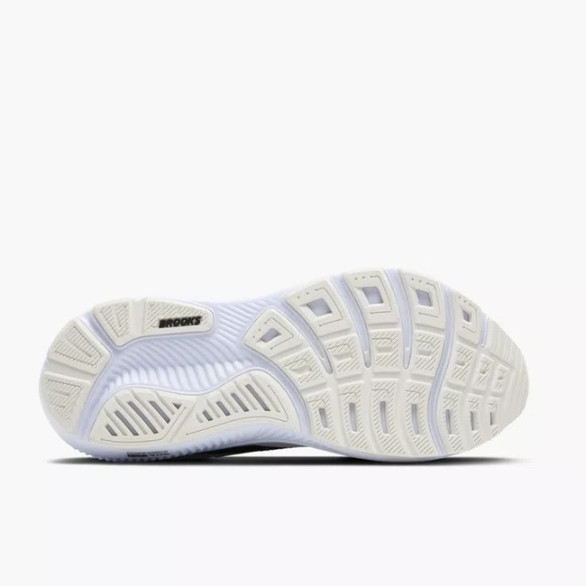 Tênis Brooks Ghost 17 Feminino Branco e Preto