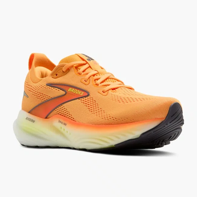Tênis Brooks Glycerin 22 Masculino Laranja