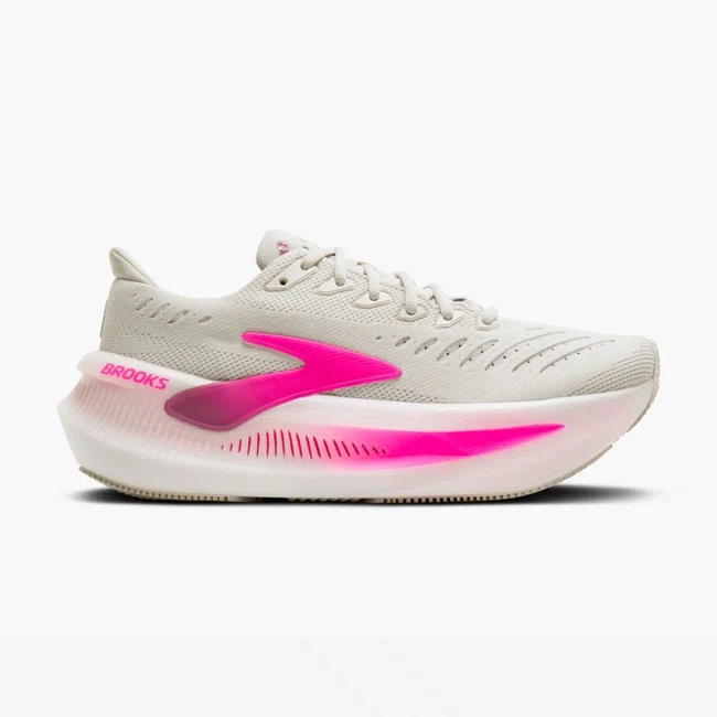 Tênis Brooks Glycerin Max 2 Feminino Cinza e Rosa