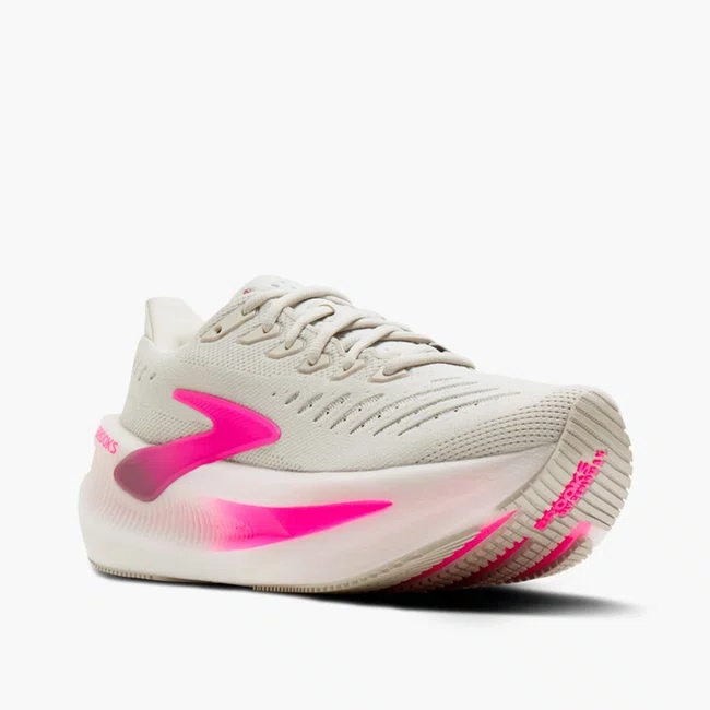 Tênis Brooks Glycerin Max 2 Feminino Cinza e Rosa