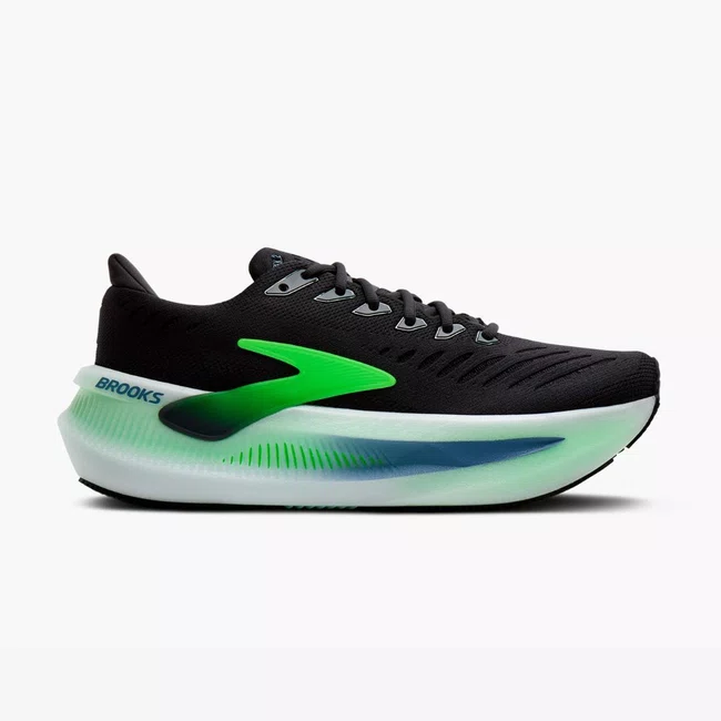 Tênis Brooks Glycerin Max 2 Masculino Preto e Verde
