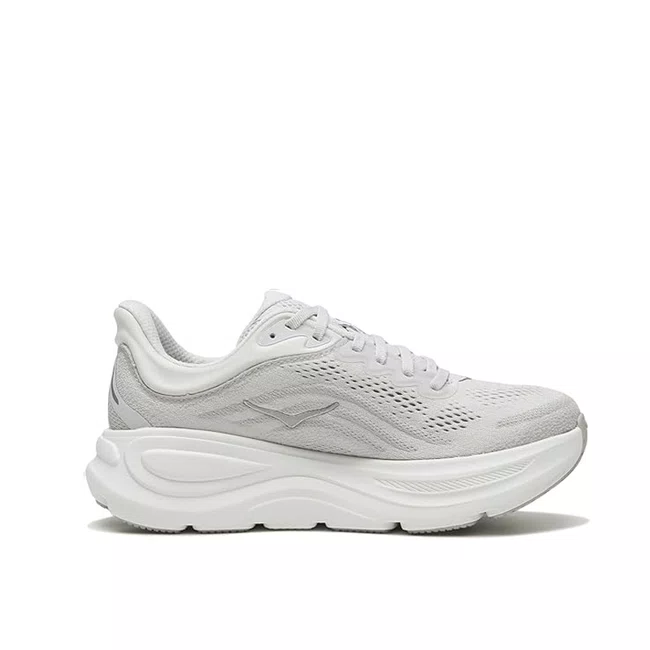 Tênis HOKA Bondi 9 Feminino Cinza e Branco