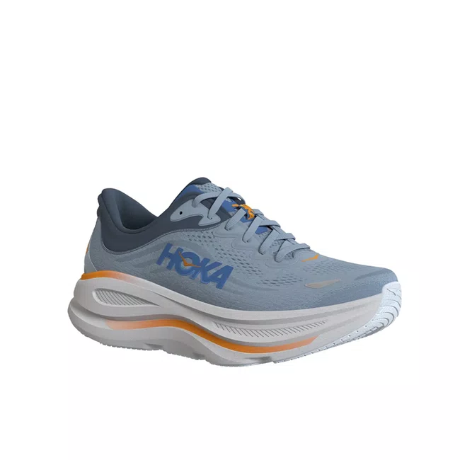 Tênis HOKA Bondi 9 Masculino Azul/Laranja
