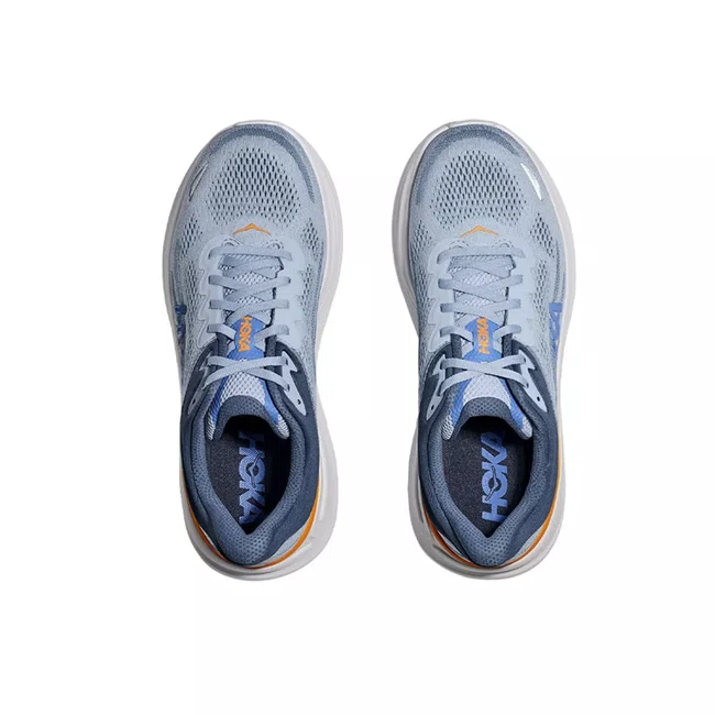 Tênis HOKA Bondi 9 Masculino Azul/Laranja
