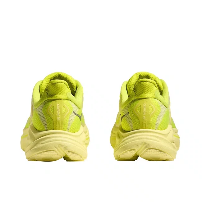 Tênis HOKA Clifton 10 Feminino Amarelo Neon