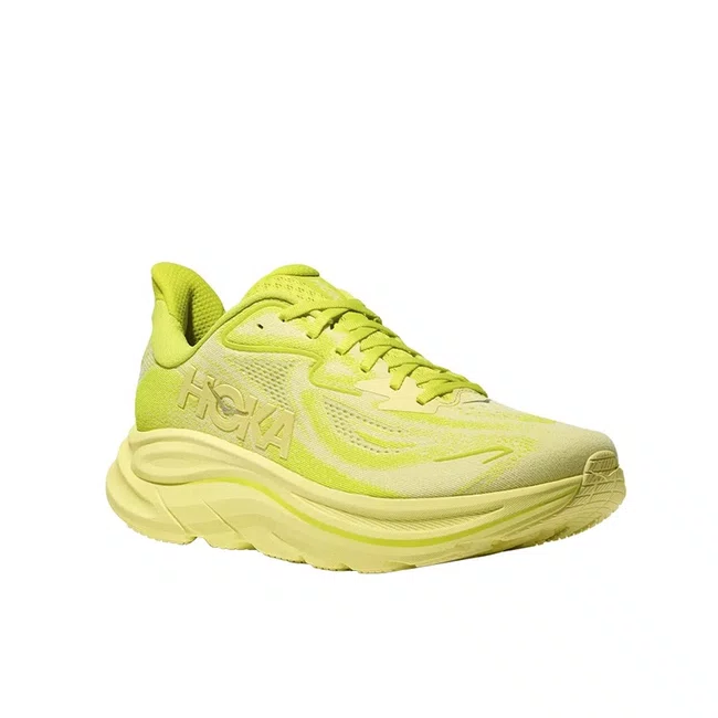 Tênis HOKA Clifton 10 Masculino Amarelo Neon