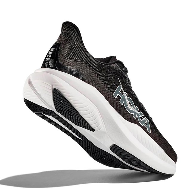 Tênis Hoka Mach 6 Masculino Preto/Branco 