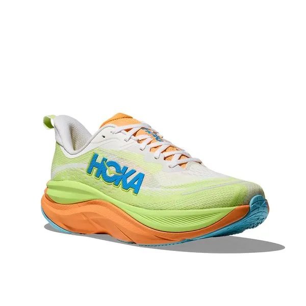 Tênis Hoka Skyflow Feminino Verde/Laranja