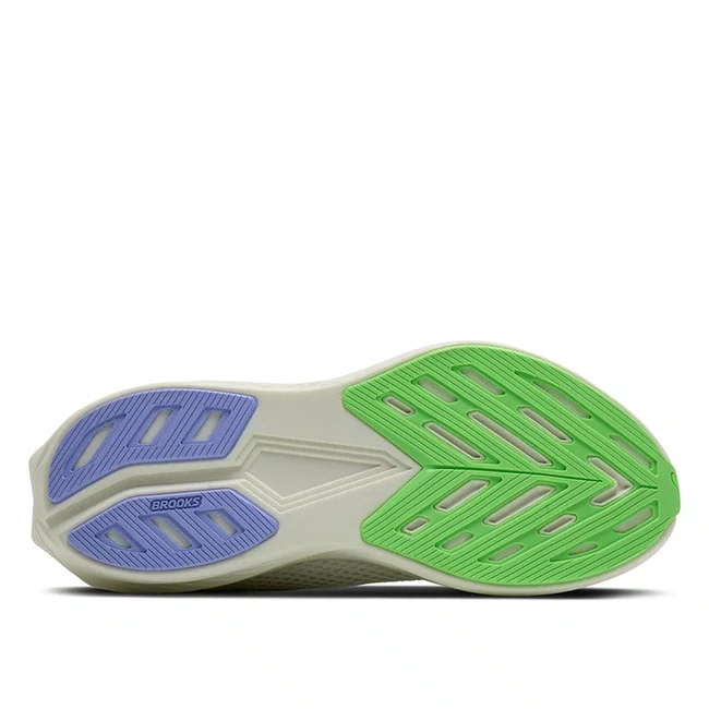 Tênis Brooks Hyperion 3 Feminino Branco e Verde