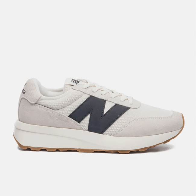 Tênis New Balance 370v1 Bege/Preto Tênis New Balance 370v1 Bege/Preto