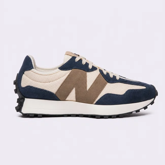 Tênis New Balance 327 v1 Feminino Azul Marinho e Marrom
