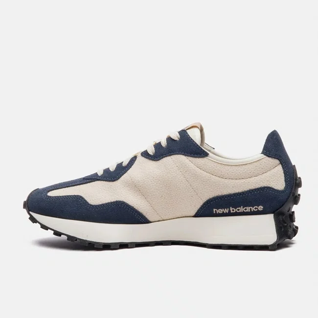 Tênis New Balance 327 v1 Feminino Azul Marinho e Marrom