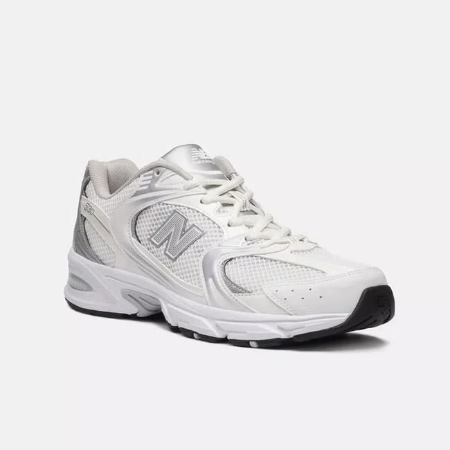 Tênis New Balance 530 Unisex Branco e Prata