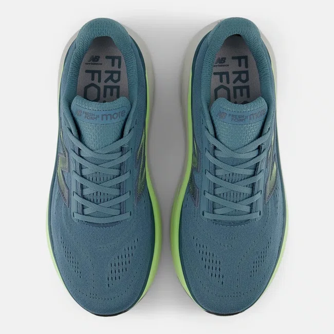 Tênis New Balance Fresh Foam X More V6 Masculino Azul e Verde
