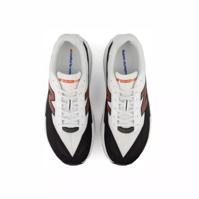 Tênis New Balance FuelCell Rebel v5 Masculino Branco e Vermelho