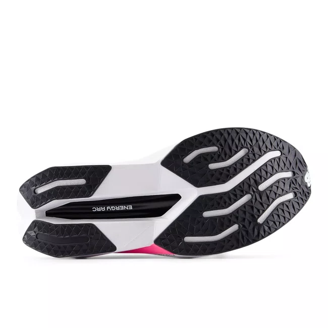 Tênis New Balance FuelCell SuperComp Trainer v3 Masculino Branco e Rosa