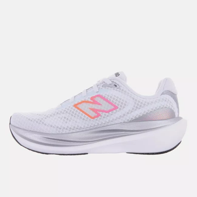 Tênis New Balance 1080v15 Feminino Branco e Rosa
