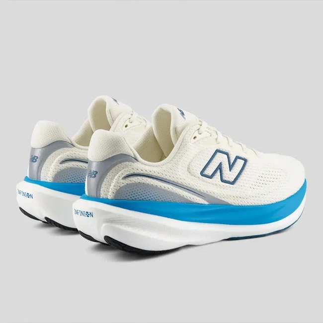 Tênis New Balance Infinion 1080 v15 Masculino Branco Off e Azul