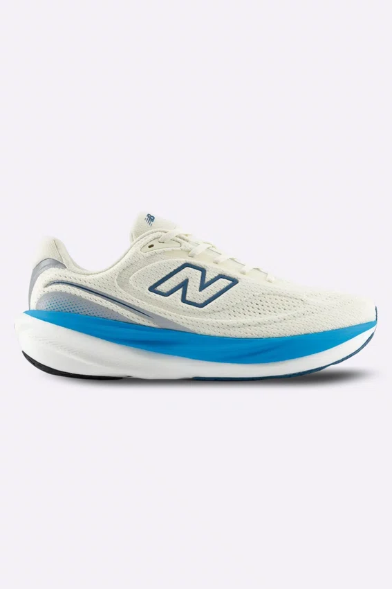 Tênis New Balance Infinion 1080 v15 Masculino Branco Off e Azul