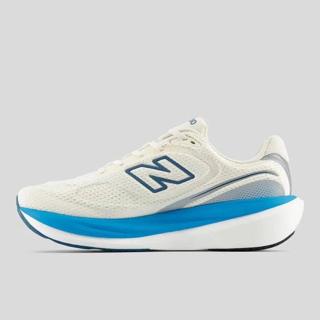 Tênis New Balance Infinion 1080 v15 Masculino Branco Off e Azul