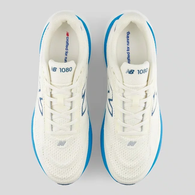 Tênis New Balance Infinion 1080 v15 Masculino Branco Off e Azul