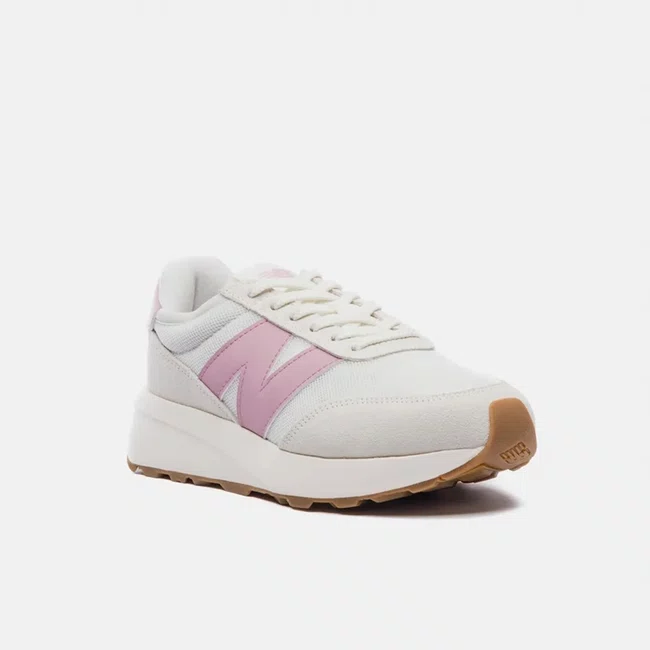 Tênis New Balance 370v1 Branco/Rosa