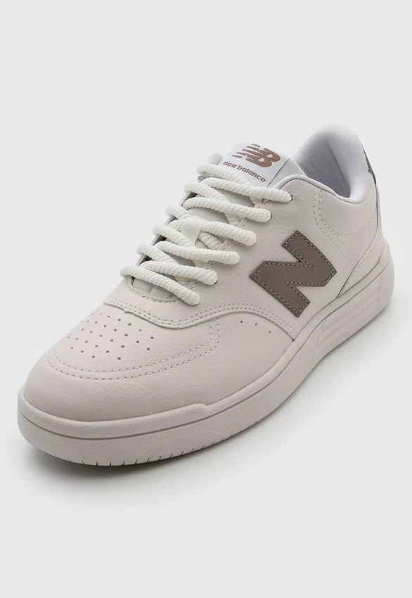 Tênis New Balance BB80 Feminino Bege e Prata Velho