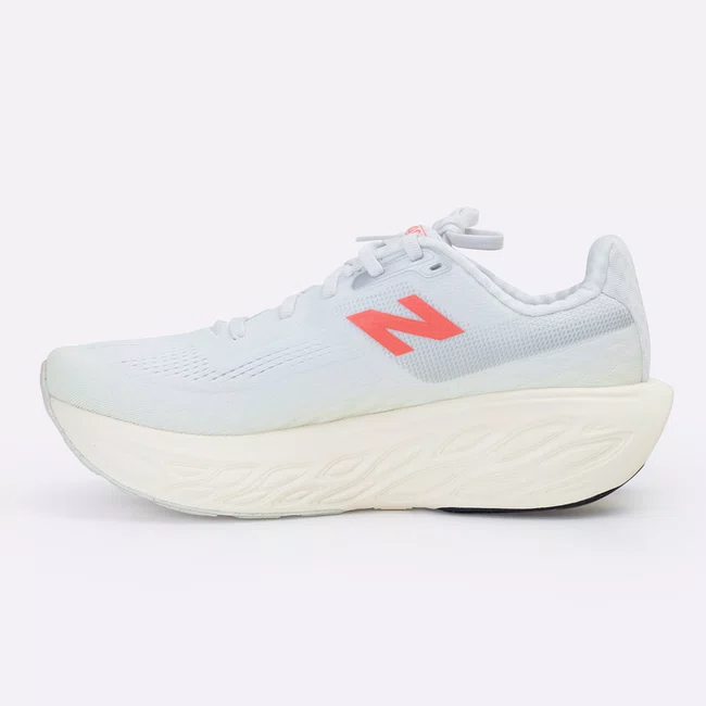 Tênis New Balance Fresh Foam X 1080 v14 Feminino Branco/Coral