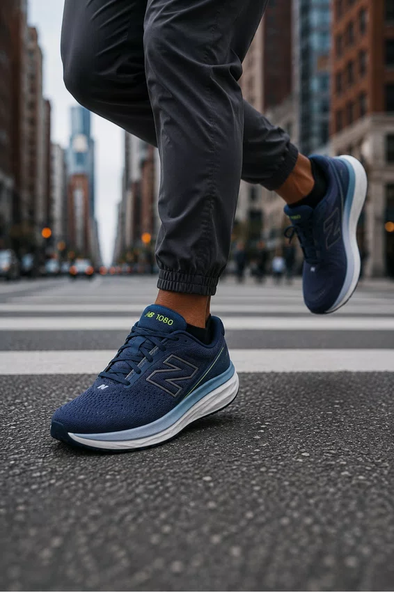 Tênis New Balance Infinion 1080 v15 Masculino Azul e Verde