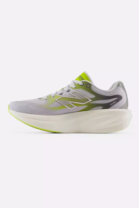 Tênis New Balance Infinion SuperComp Rebel Feminino Gelo e Verde Neon