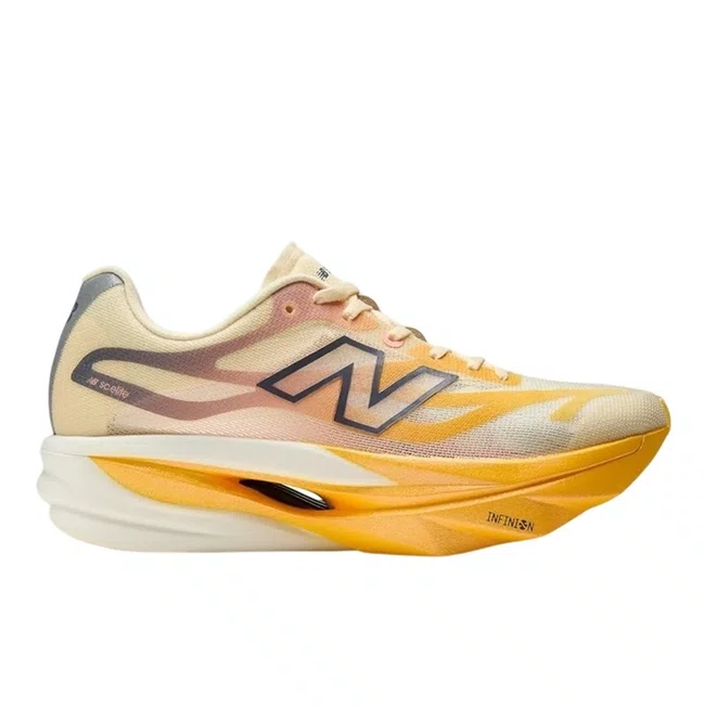 Tênis New Balance SuperComp Elite v6 Feminino Laranja Claro e Coral
