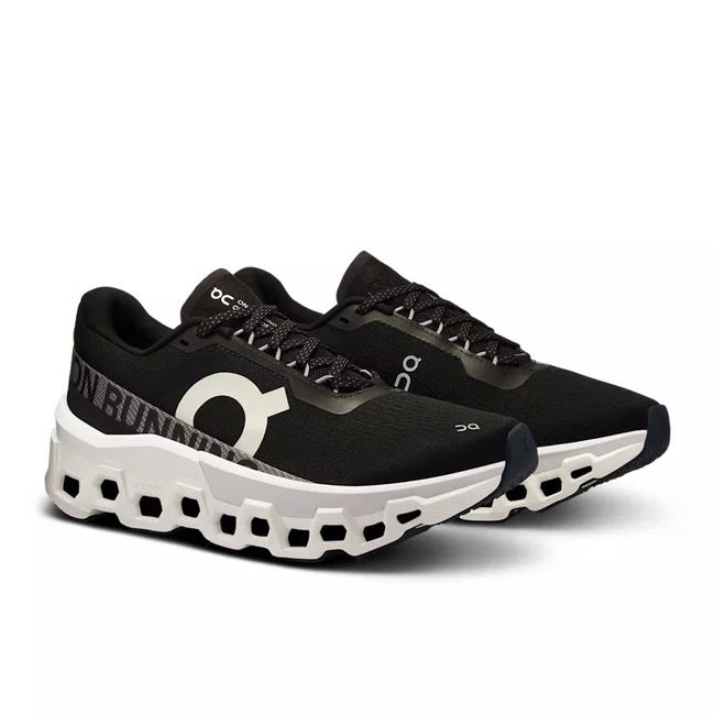 Tênis On Cloudmonster 2 Feminino Preto/Branco