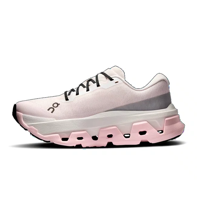 Tênis On Cloudmonster 3 Hyper Feminino Branco e Rosa