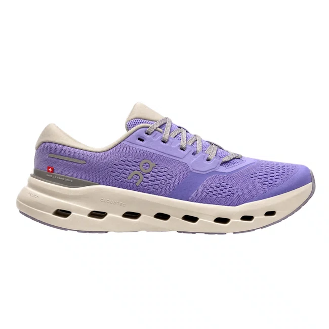 Tênis On Cloudrunner 3 Feminino Lilás e Cinza