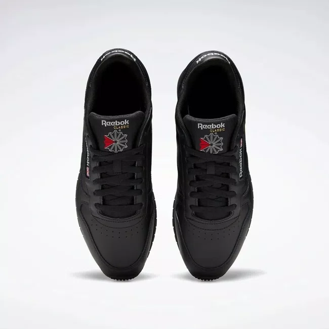 Tênis Reebok Classic Leather Masculino Preto