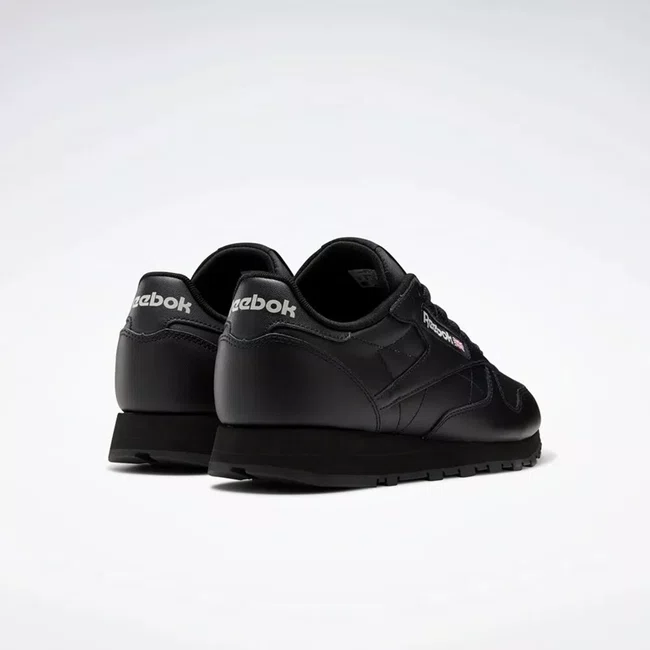 Tênis Reebok Classic Leather Masculino Preto