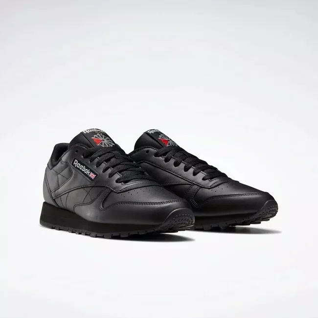 Tênis Reebok Classic Leather Masculino Preto