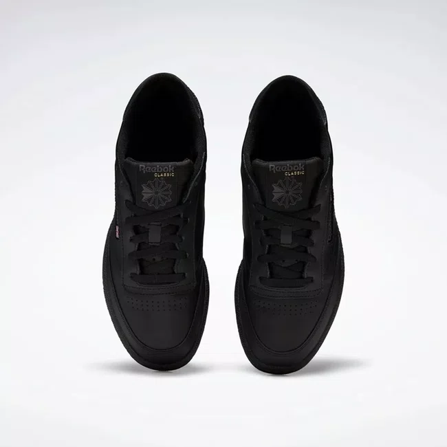 Tênis Reebok Club C 85 Unissex Preto