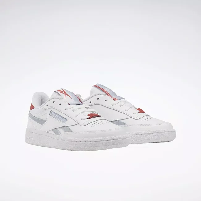 Tênis Reebok Club C Revenge Feminino Branco / Vermelho