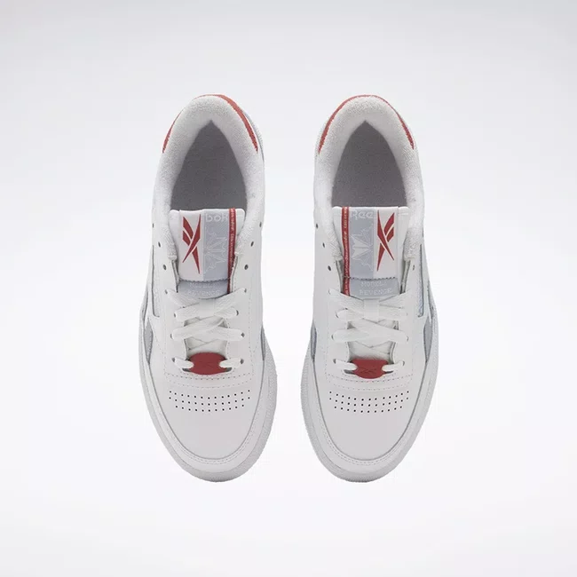 Tênis Reebok Club C Revenge Feminino Branco / Vermelho