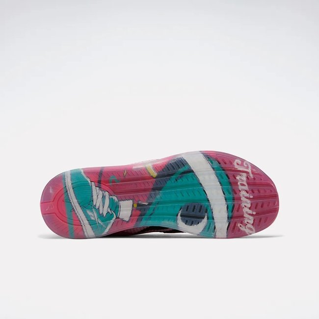 Tênis Reebok Nano X4 Rosa Verde Feminino