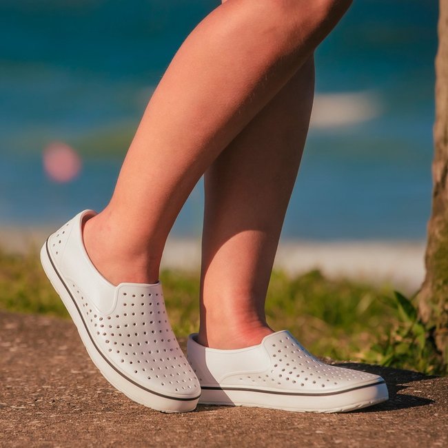 Tênis Slip On HUPI Aspen Feminino Branco